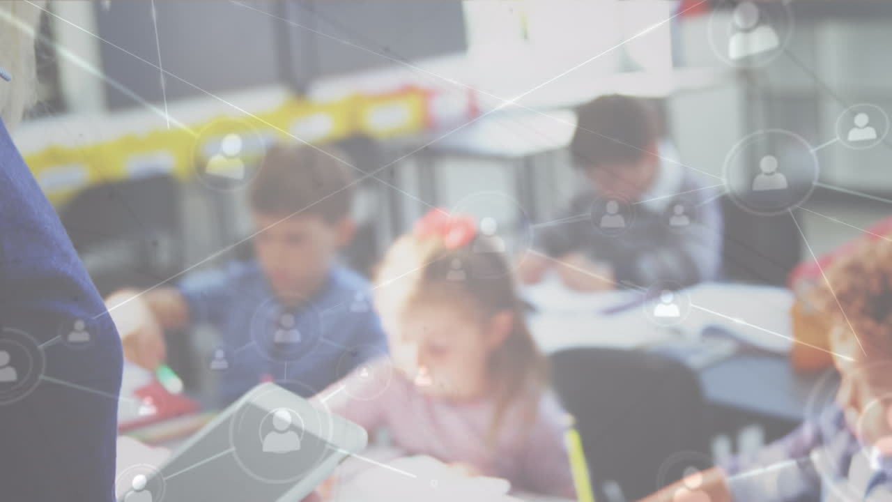 행복한 다양한 교사와 학교 학생들을 위한 연결 네트워크의 활성화