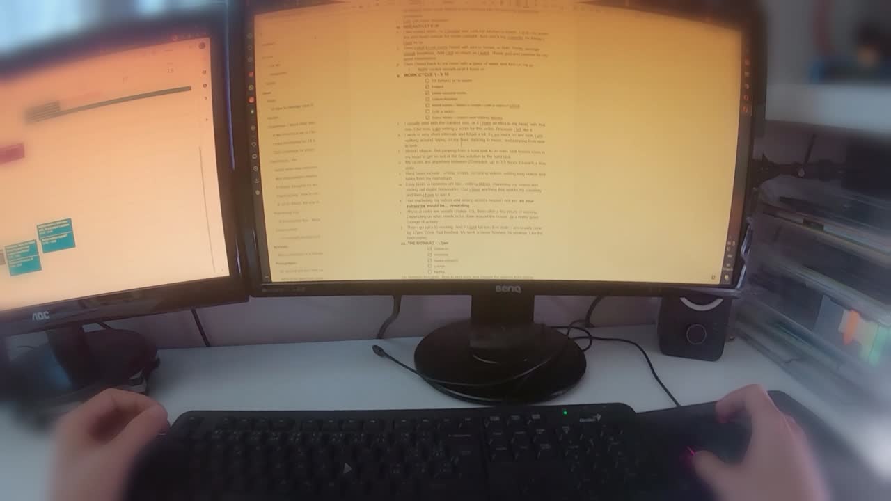 컴퓨터의 google 캘린더에서 pov 입학 일정 예약 이벤트