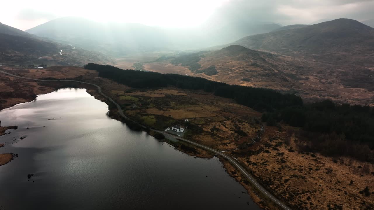 looscaunagh lough, killarney, kerry, irlanda, marzo de 2022