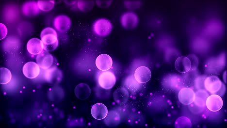 fondo de partículas bokeh abstracto de 4k púrpura. 30 segundos de bucle sin fisuras. tiene otro color. revisa mi página