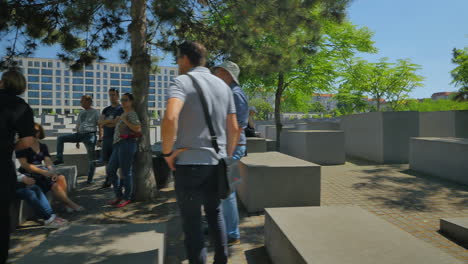 memorial to the murdered jews of europe: a tour through history