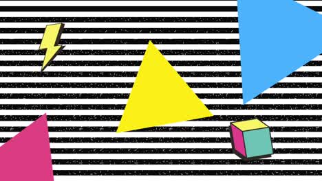 memphis style animation