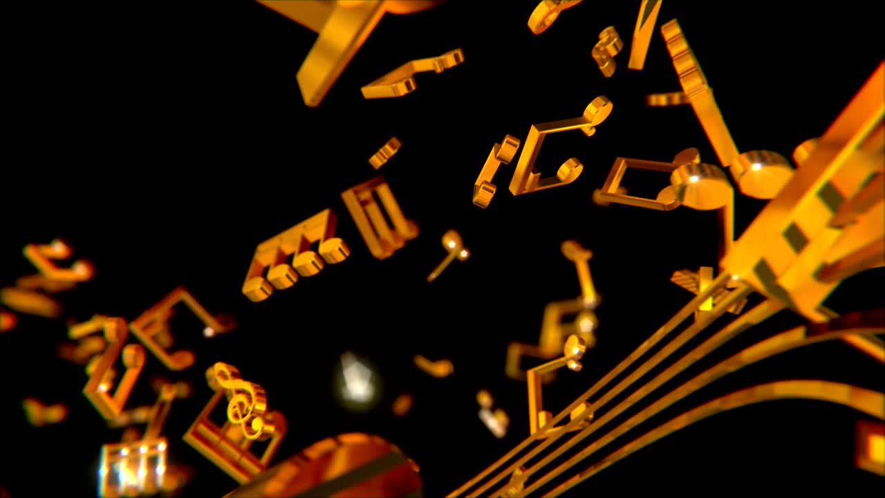 Goldene Musiksymbole