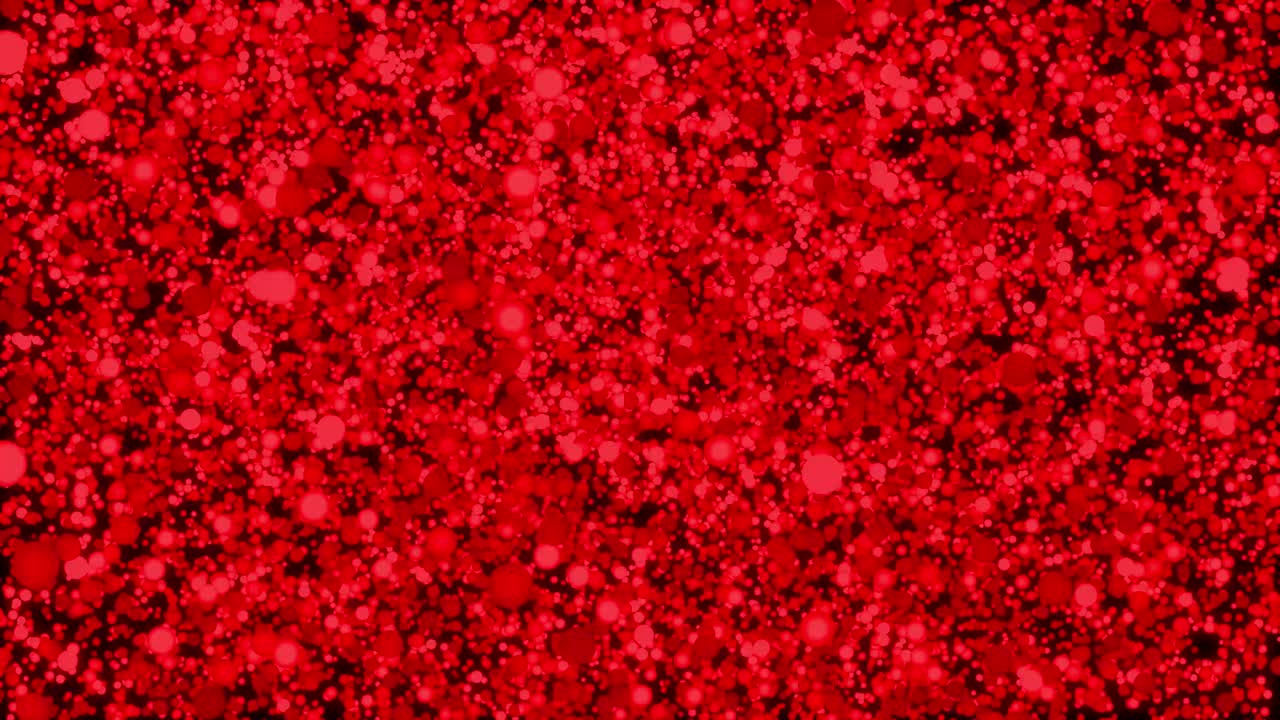 중간 크기의 점 공이 움직이는 애니메이션 모션 그래픽