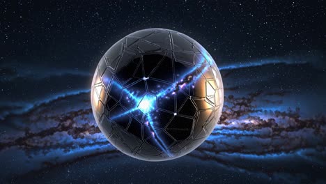 mysterious orb in space