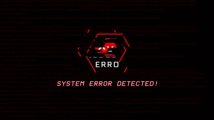 System Error Detected! - Error Graphic