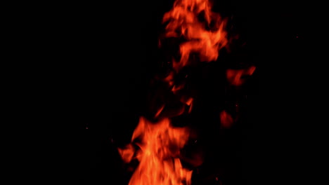 fuego ardiente