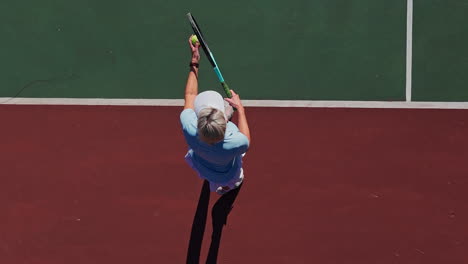 tennis court view