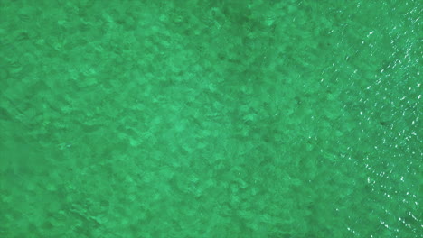 aerial view of a crystal clear sea water texture