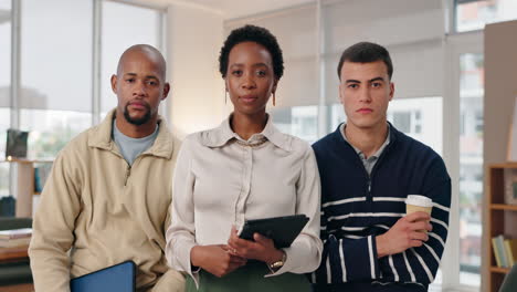 team portrait in the office