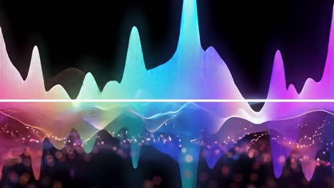 abstract sound wave visualization