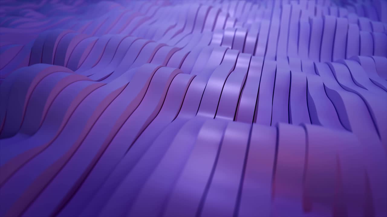 ondas de goma desplazadas.