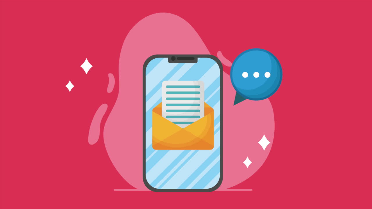 스마트폰 기기 기술 가 애니메이션