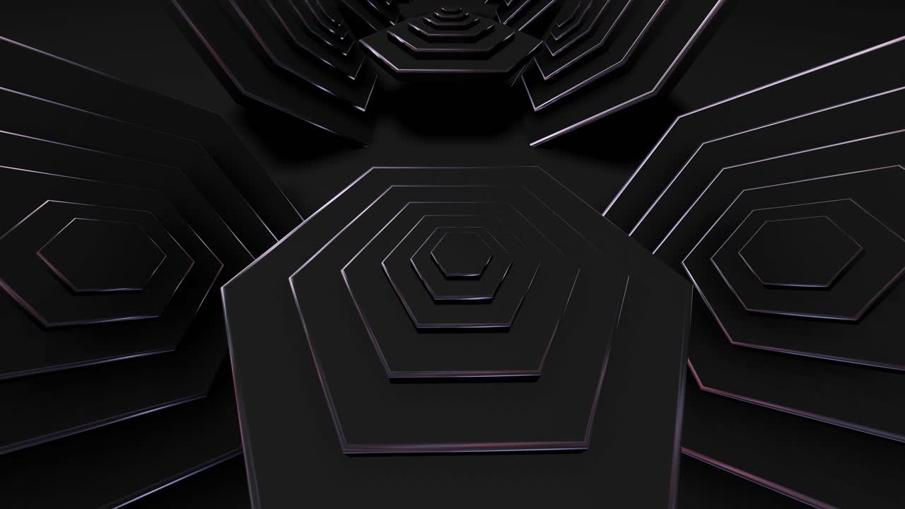 абстрактный геометрический шестиугольный рисунок