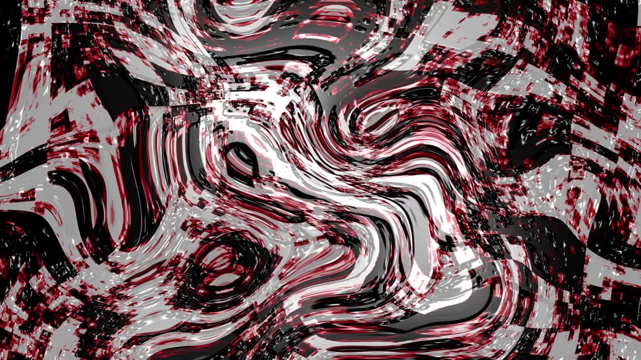 abstracto tinta fluida multicolor textura fondo de animación líquida