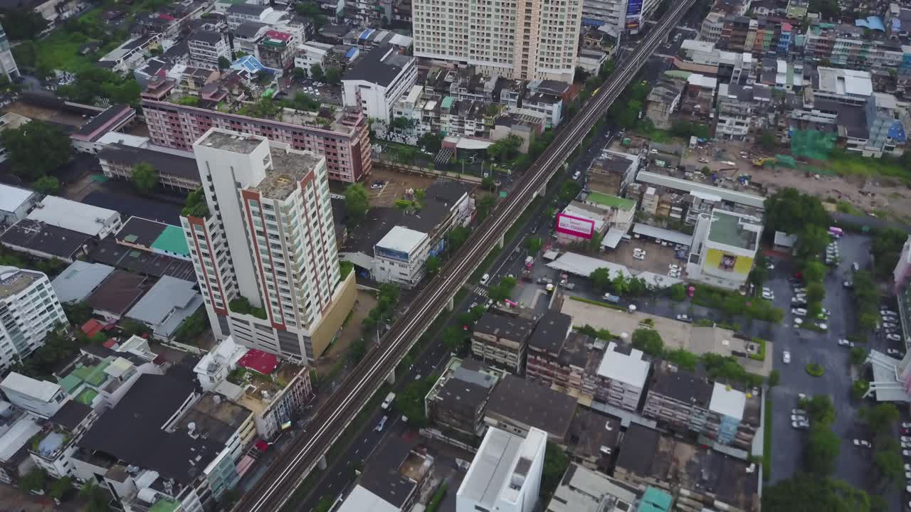 방 시의 공중 사진