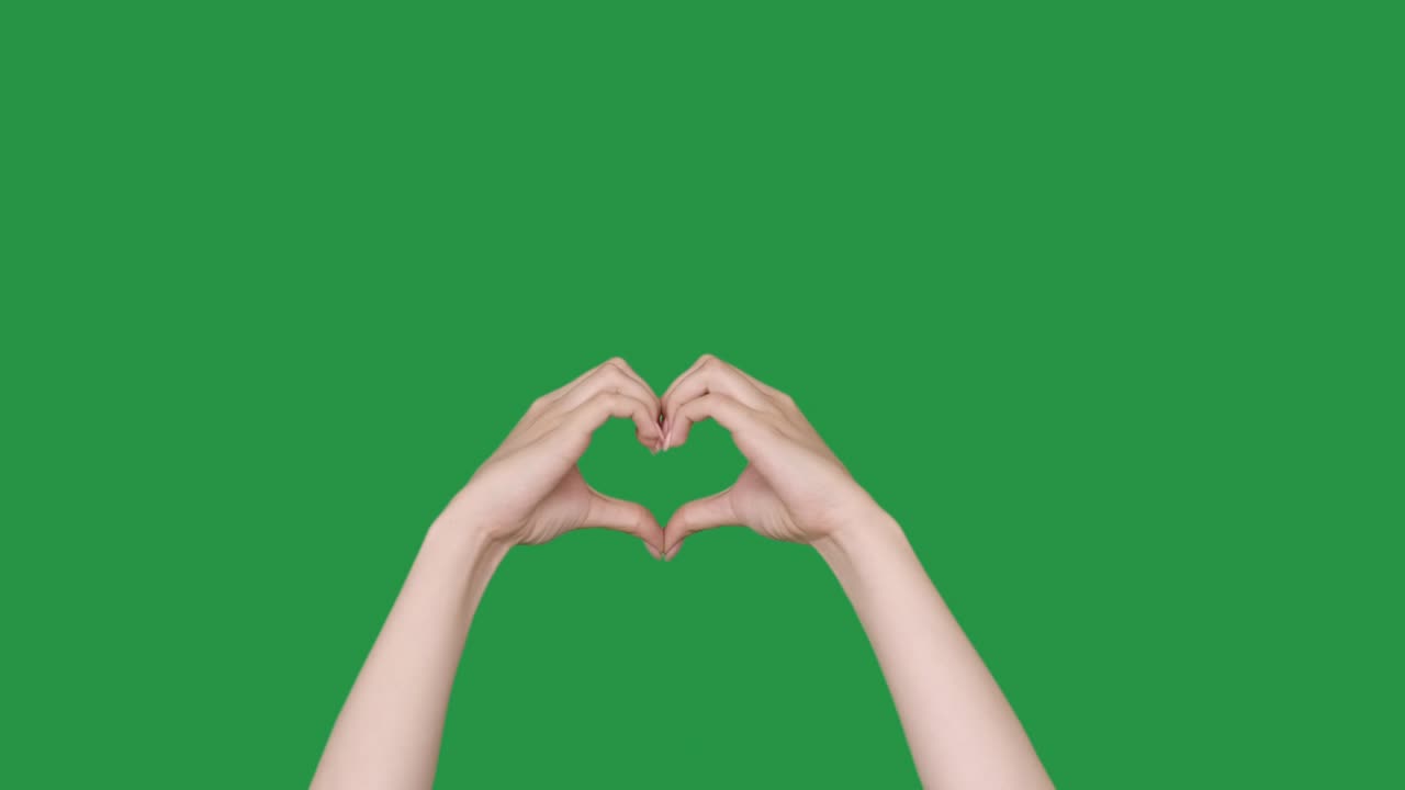 gesto de amor donación de caridad manos corazón conjunto de 2