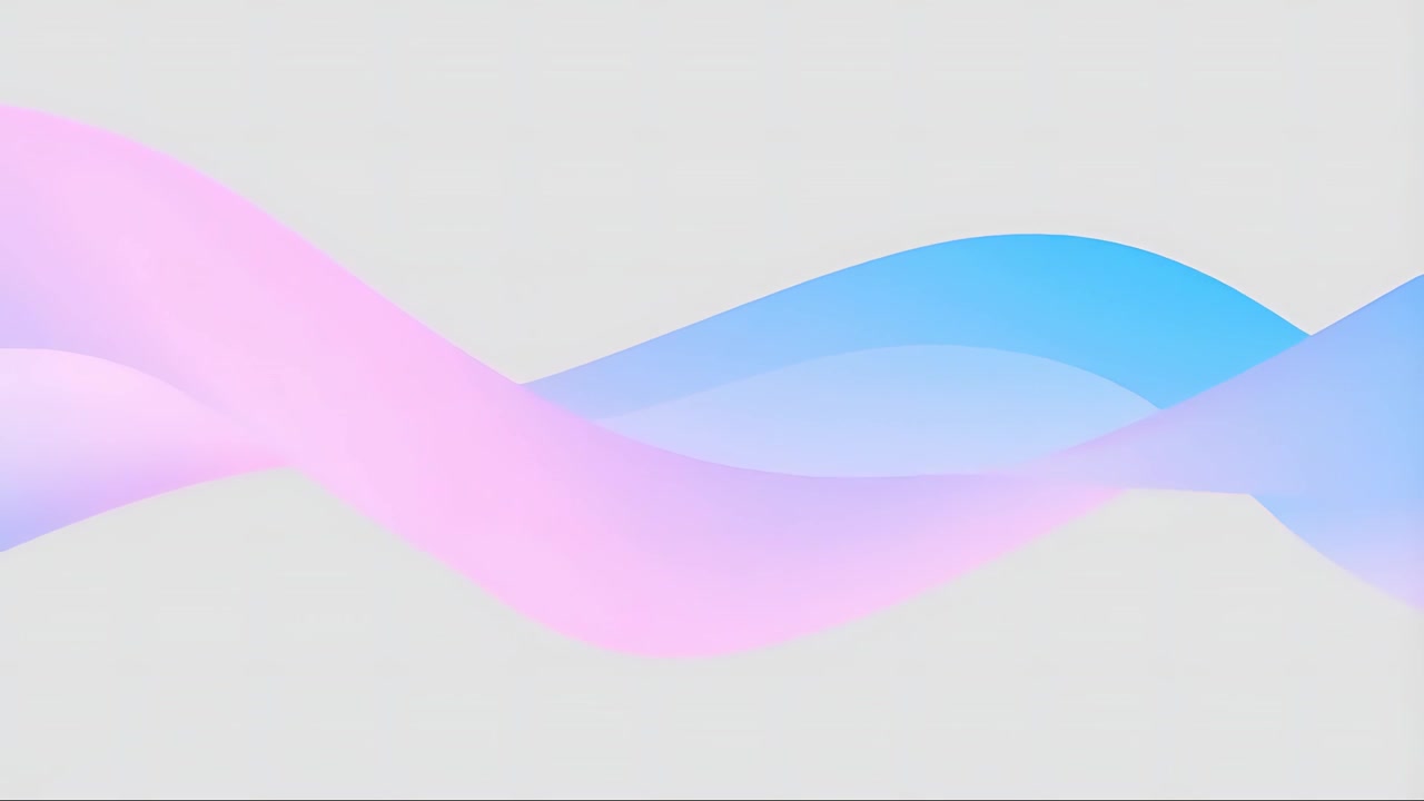 Minimal Abstract Wave Motion Background 4K
