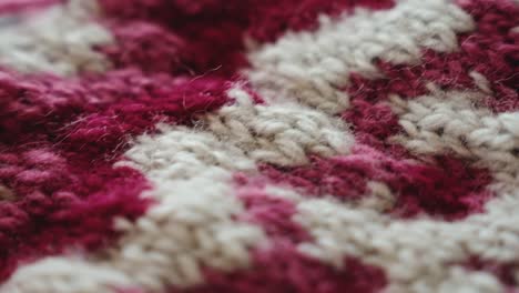 knitted sweater texture patterns, close up view