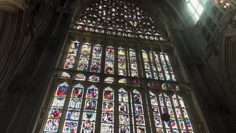york minster large stained glass window