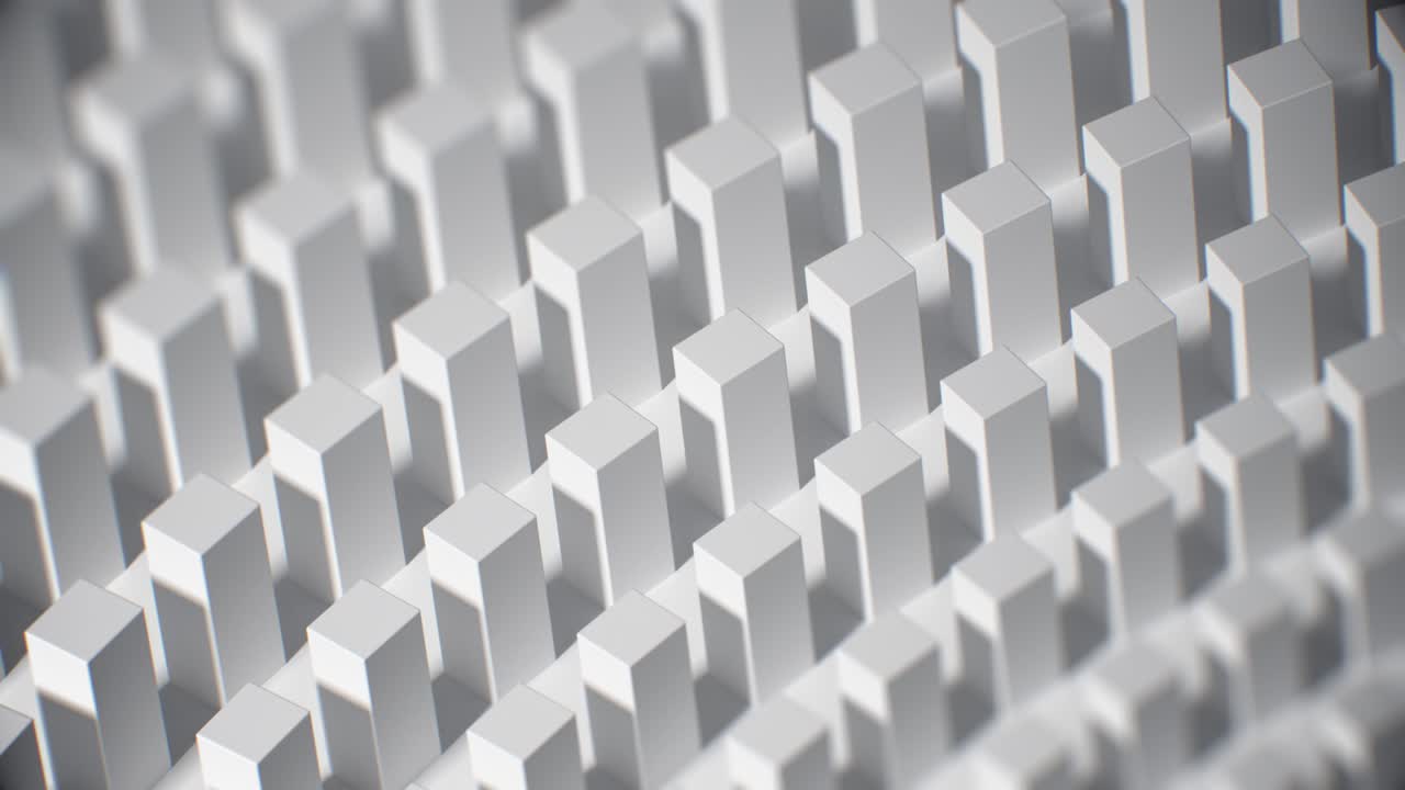 비즈니스 프레젠테이션을위한 추상적인 배경, 큐브 클로즈업 구조, 매 애니메이션