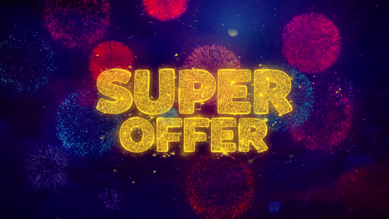 Super Offerta: Grafica con Fuochi d'Artificio