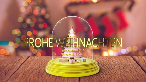 Animation-Des-Textes-„Frohe-Weihnachten“-über-Einer-Schneekugel-Mit-Weihnachtsbaum