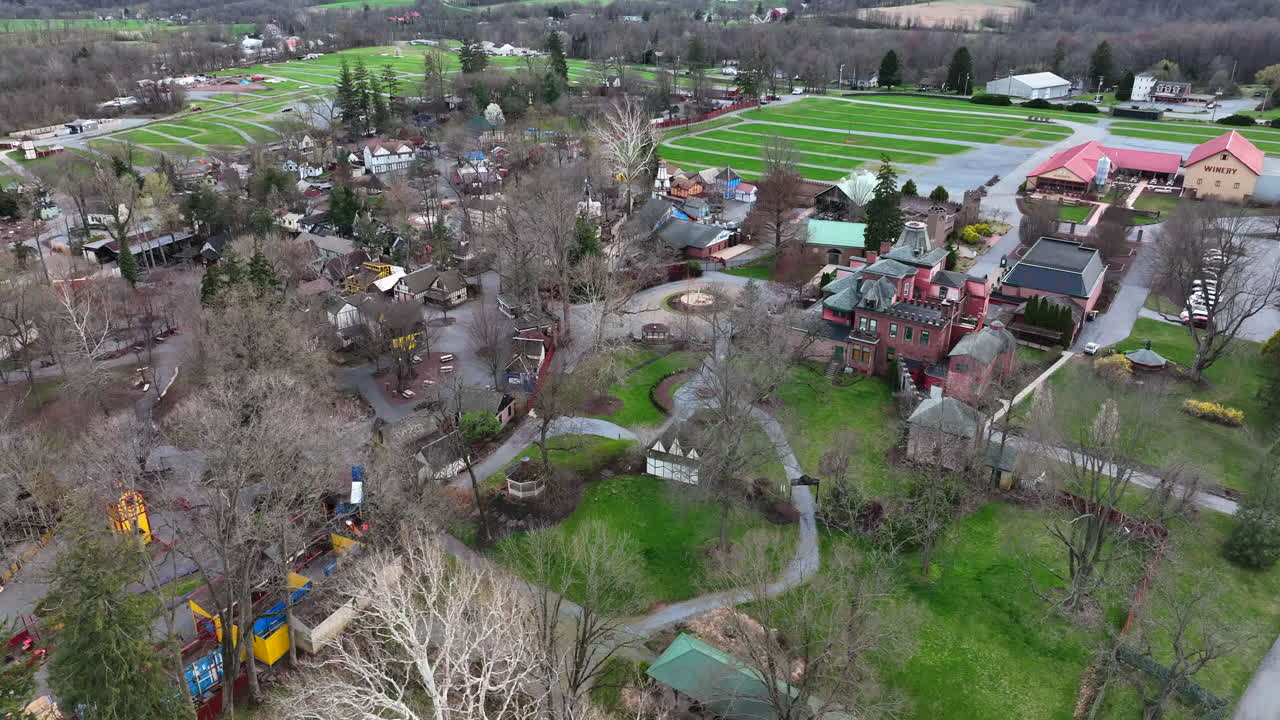 пенсильванская ярмарка возрождения и зима в маунт-хоуп