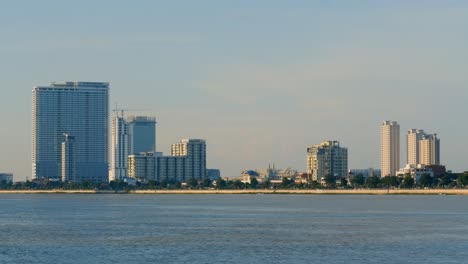 Phnom Penh City Skyline from the Mekong River