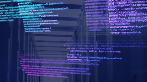 Animation-of-data-processing-over-computer-servers