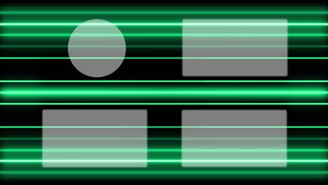 neon sign pattern end card ending screen motion graphics