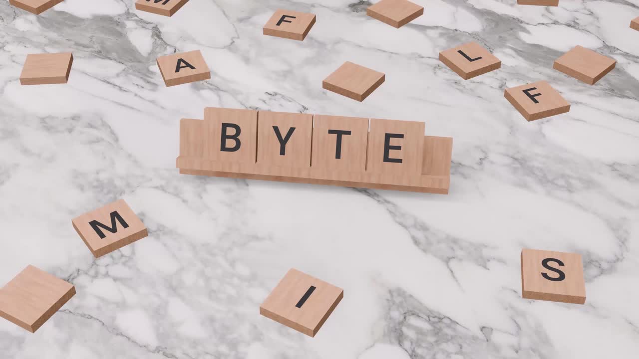 palabra de byte en el scrabble