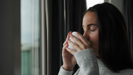 young woman enjoying time off