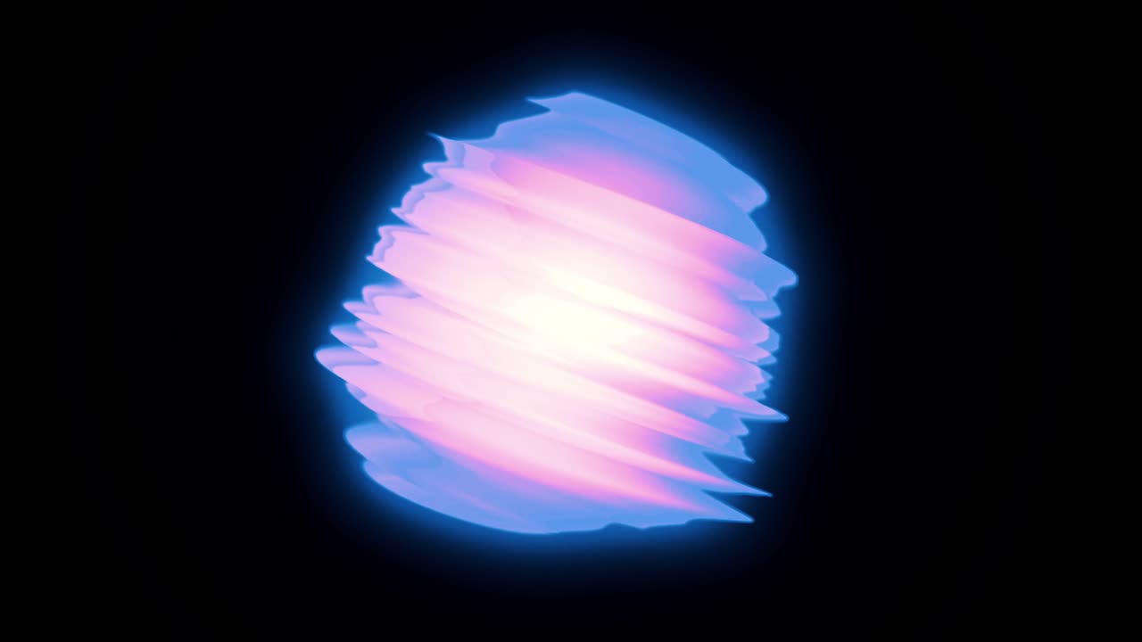 추상적인 빛의 나선형