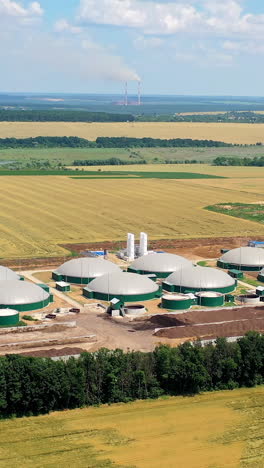 technology of agricultural biogas plant