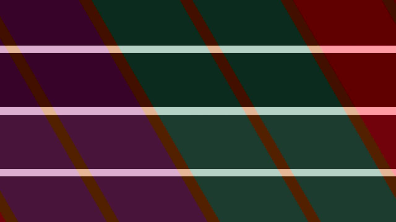 Two 2D color bars that move, anchor point from top left to bottom right to bottom on a background.