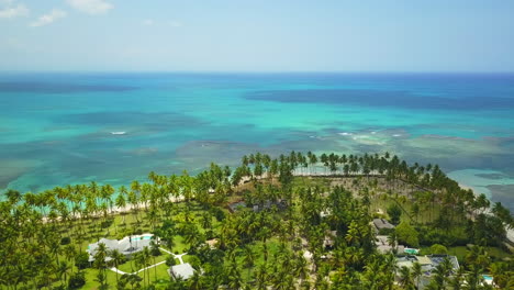 a beautiful beach at dominican republic called playa bonita at las terrenas