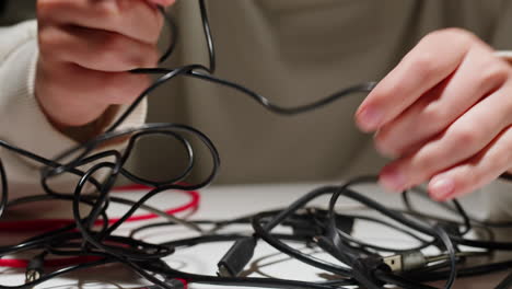 Untangling a Mess of Cables