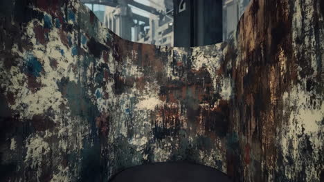 abstract industrial wall art