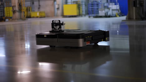 automated guided vehicle in a factory setting
