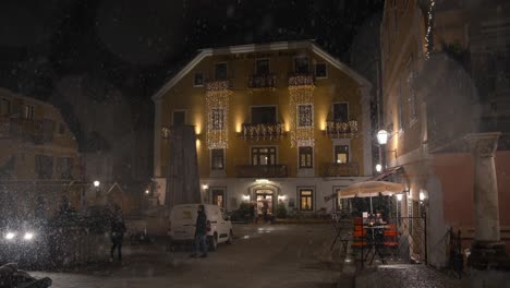 clip filmed in europe in austria from a town called hallstatt that's by a lake