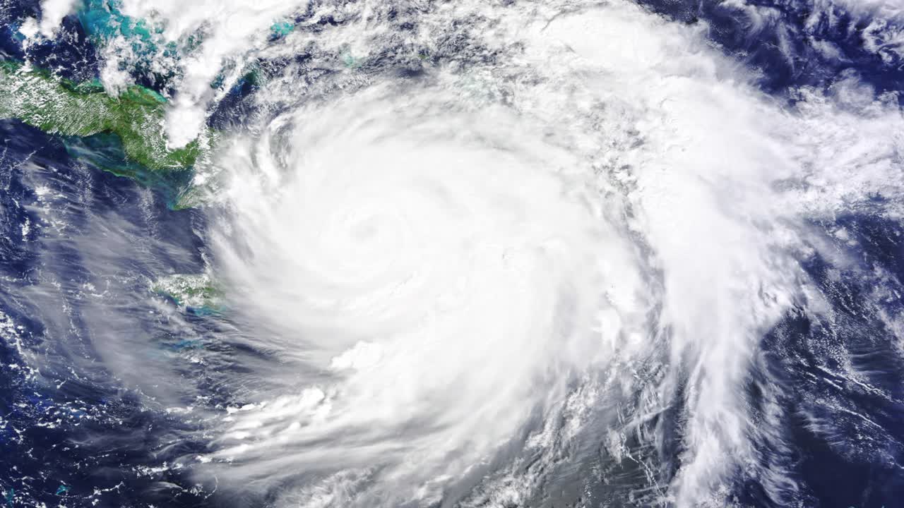 Hurricane from Satellite