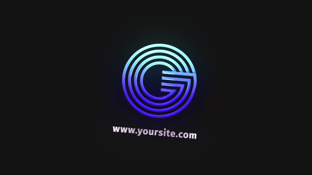 Cyberpunk Logo Animation