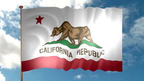 california state flag