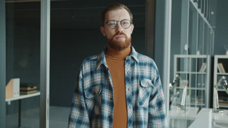 man in office