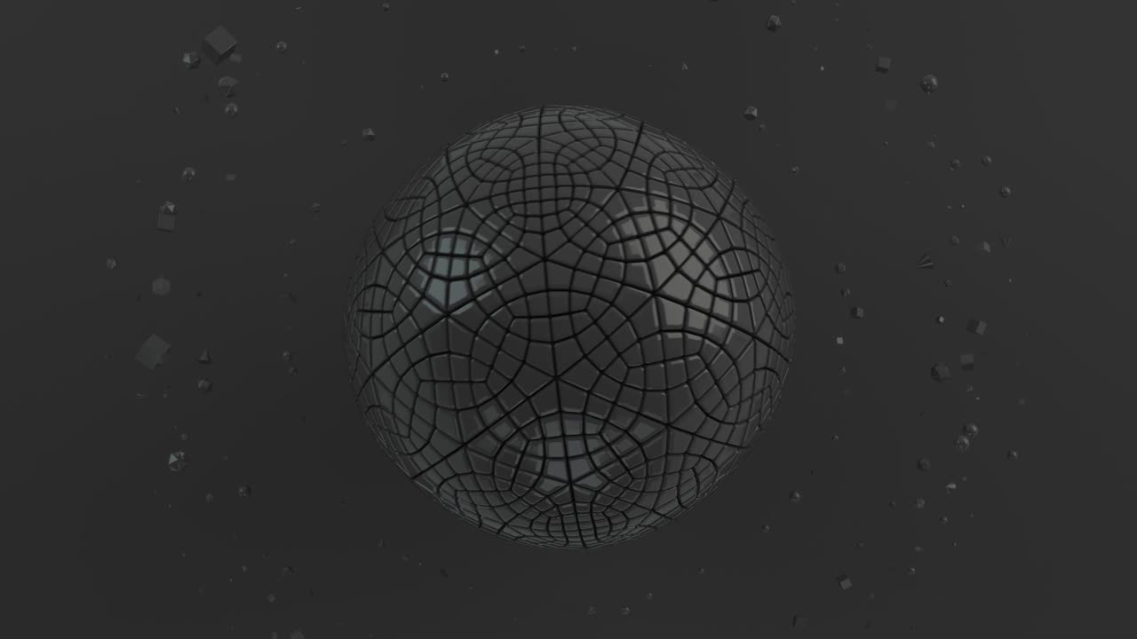 검은 표면에 검은 구