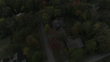 Enthüllte-Die-Innenstadt-Von-Fayetteville-In-Der-Nähe-Der-Mount-Sequoyah-Woods-In-Arkansas,-Vereinigte-Staaten