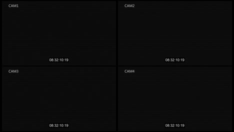 cctv four cam with timecode