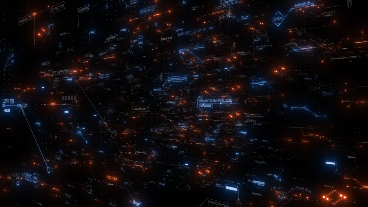 Futuristic 4k CG Animation
