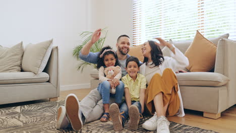 familia, techo o manos juntas para el retrato